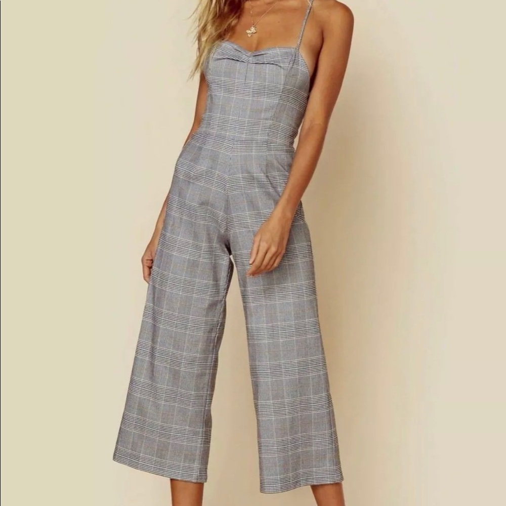 Blue Life Jumpsuit Romper Criss-Cross Ties - Small NWOT